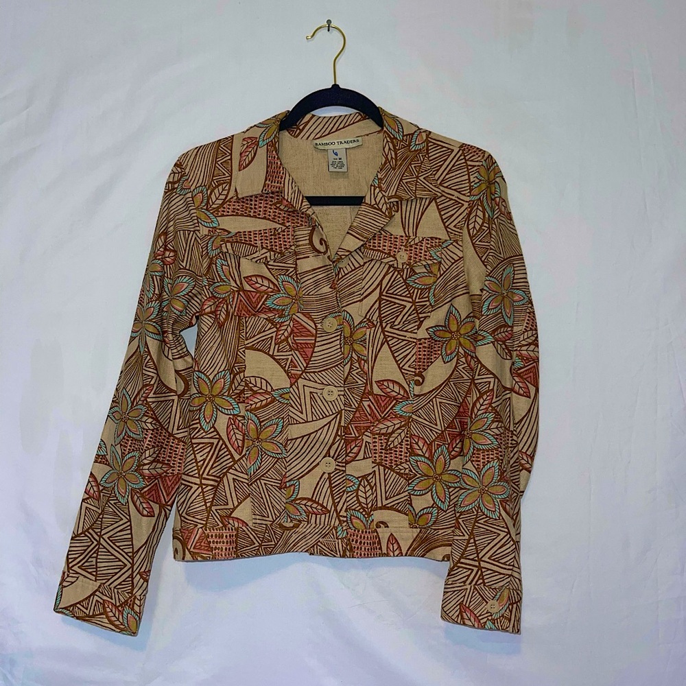 Bamboo Traders Printed Pantsuit